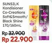 Promo Harga Sunsilk Conditioner Soft Smooth, Black Shine 170 ml - Indomaret