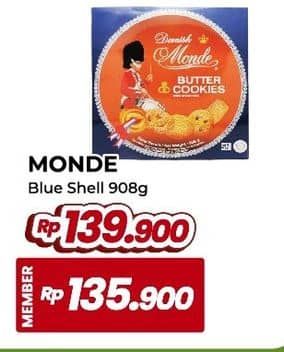 Promo Harga Monde Butter Cookies 908 gr - Yogya