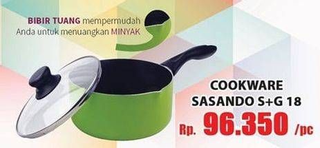 Promo Harga KIRIN Sasando Cookware S+G 18  - Hari Hari