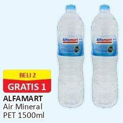 Promo Harga ALFAMART Air Mineral 1500 ml - Alfamart