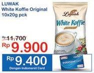 Promo Harga Luwak White Koffie Original 10 sachet - Indomaret