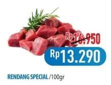 Promo Harga Daging Rendang Sapi Special per 100 gr - Hypermart