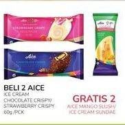 Promo Harga Aice Ice Cream Chocolate Crispy 60 gr - Indomaret