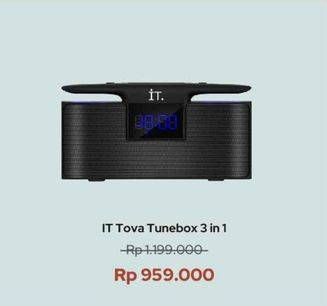 Promo Harga IT Tova Tunebox 3 in 1 Black  - iBox