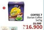 Promo Harga Coffee7 Durian 125 gr - Alfamidi