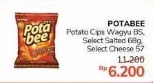 Promo Harga POTABEE Snack Potato Chips 68gr/57gr  - Alfamidi