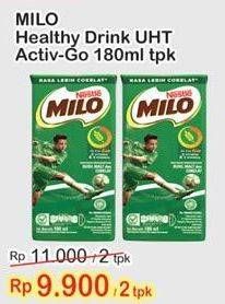 Promo Harga MILO Susu UHT 180 ml - Indomaret