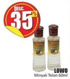 Promo Harga LOWO Minyak Telon 60 ml - Hari Hari
