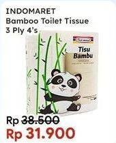 Promo Harga INDOMARET Bamboo Toilet Tissue 4 roll - Indomaret