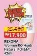 Promo Harga Rexona Deo Roll On Hijab Natural Peach Mint Cool 45 ml - Alfamart