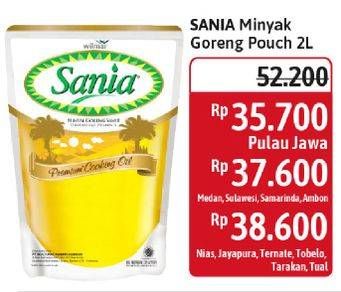 Promo Harga Sania Minyak Goreng 2000 ml - Alfamidi