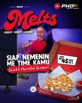 Promo Harga Pizza Hut Melts  - Pizza Hut
