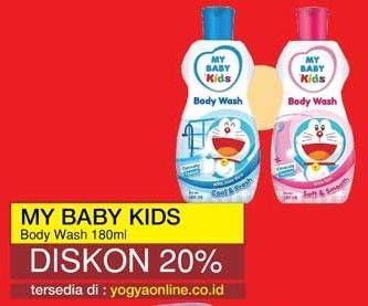 Promo Harga MY BABY Kids Body Wash 180 ml - Yogya