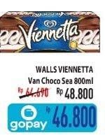 Promo Harga WALLS Ice Cream Viennetta Choco Vanila 800 ml - Hypermart