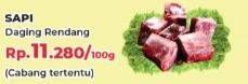 Promo Harga Daging Rendang Kerbau per 100 gr - Yogya