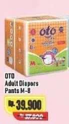 Promo Harga OTO Adult Diapers Pants M8 8 pcs - Alfamart