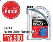 Promo Harga MASTER Radiator Coolant 4 ltr - Hypermart