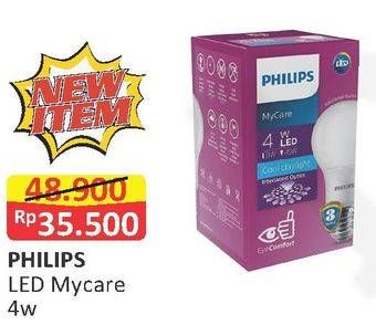 Promo Harga PHILIPS Lampu LED MyCare  - Alfamart