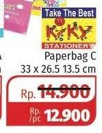 Promo Harga KIKY Paper Bag C  - Lotte Grosir
