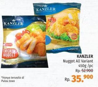 Promo Harga KANZLER Chicken Nugget All Variants 450 gr - LotteMart