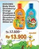 Promo Harga Kodomo Body Wash Gel/Kodomo Gel Shampoo & Conditioner   - Indomaret