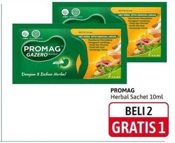 Promo Harga PROMAG Gazero Herbal 10 ml - Alfamidi