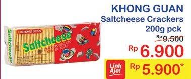 Promo Harga KHONG GUAN Saltcheese 200 gr - Indomaret