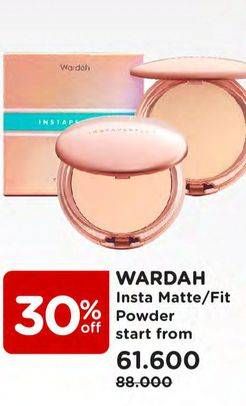 Promo Harga WARDAH Instaperfect Matte Fit Powder Foundation All Variants 13 gr - Watsons