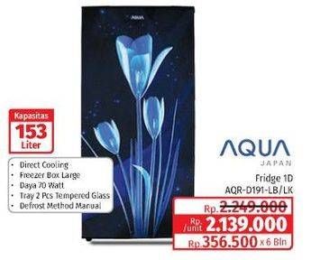 Promo Harga Aqua AQR-D191-LB/LK  - Lotte Grosir