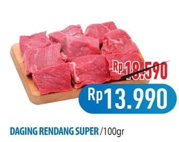 Promo Harga Daging Rendang Sapi per 100 gr - Hypermart