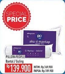 Promo Harga Pillow People Bantal/Guling Si Mantap 1 pcs - Hypermart
