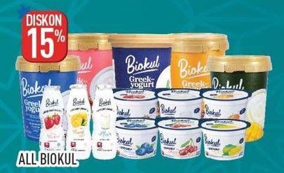 Promo Harga Biokul Greek Yogurt/Minuman Yogurt/Set Yogurt   - Hypermart
