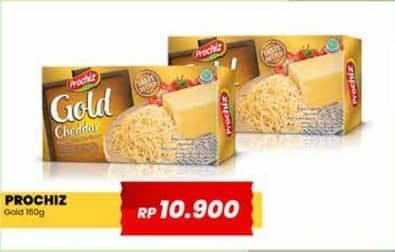 Promo Harga Prochiz Gold Cheddar 160 gr - Yogya