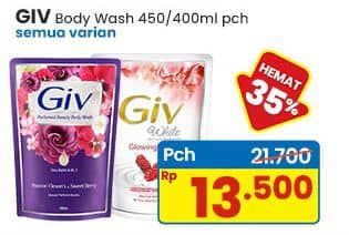 Promo Harga GIV Body Wash All Variants 400 ml - Indomaret
