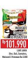 Promo Harga Indocafe Cappuccino per 50 sachet 25 gr - Hypermart