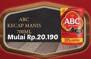 Promo Harga ABC Kecap Manis 700 ml - Hypermart