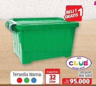 Promo Harga Club Container Box Solid 32000 ml - Lotte Grosir