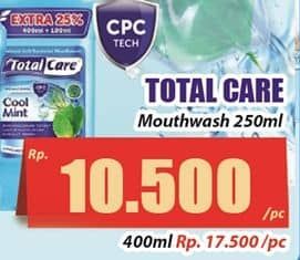 Promo Harga Total Care Mouthwash 250 ml - Hari Hari