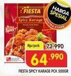 Promo Harga FIESTA Ayam Siap Masak Spicy Karage 500 gr - Superindo