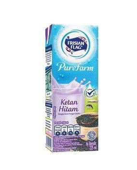 Promo Harga Frisian Flag Susu UHT Purefarm Ketan Hitam 225 ml - Indomaret