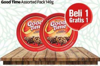 Promo Harga GOOD TIME Cookies Chocochips 149 gr - Carrefour