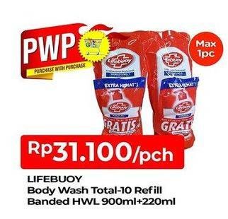 Promo Harga LIFEBUOY Body Wash Total 10 900 ml - TIP TOP