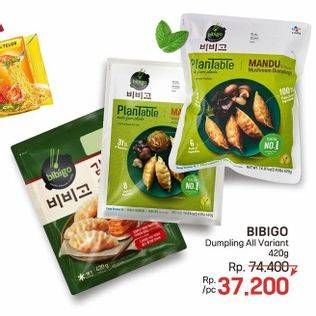 Promo Harga Bibigo Dumpling All Variants 420 gr - LotteMart