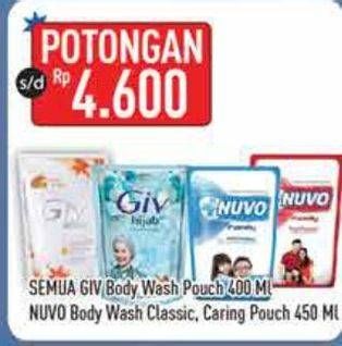 Promo Harga GIV Body Wash/NUVO Body Wash  - Hypermart