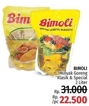 Promo Harga Bimoli Minyak Goreng Klasik & Spesial  - LotteMart