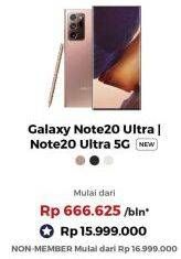 Promo Harga Galaxy Note 20 Ultra / Note 20 Ultra 5G  - Erafone