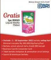 Promo Harga Rinso Liquid Detergent 750 ml - Alfamidi