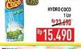 Promo Harga HYDRO COCO Minuman Kelapa Original 1000 ml - Hypermart