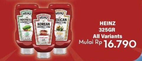 Promo Harga Heinz Gourmet Chili All Variants 325 gr - Hypermart