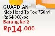 Promo Harga Guardian Kids Yogurt Head To Toe 750 ml - Guardian